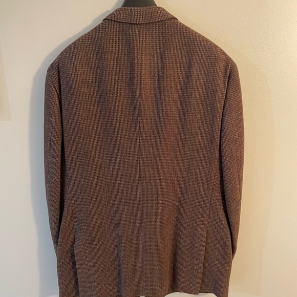 Austin Reed Men's Suit Coat Brown Tones Size 50XL - Picture 4 of 9